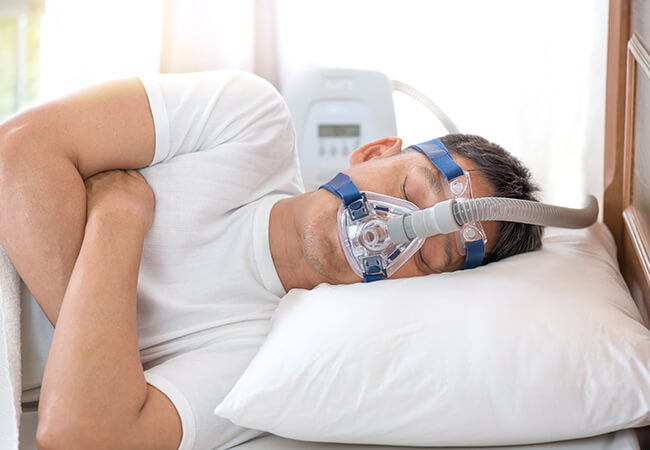 睡眠時無呼吸症候群の自宅検査